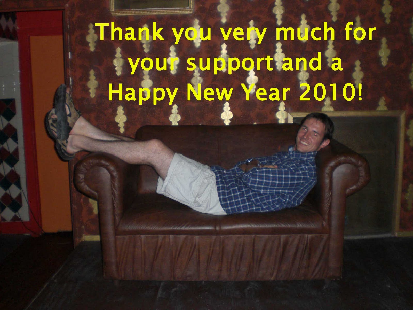 Thank you and a Happy New Year 2010!
